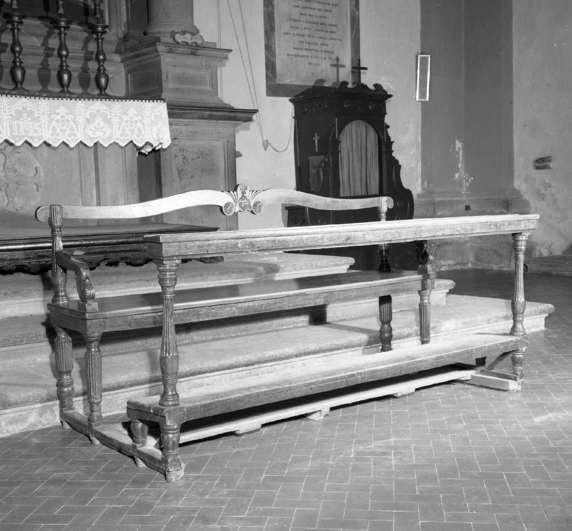 panca - bottega toscana (inizio sec. XIX)