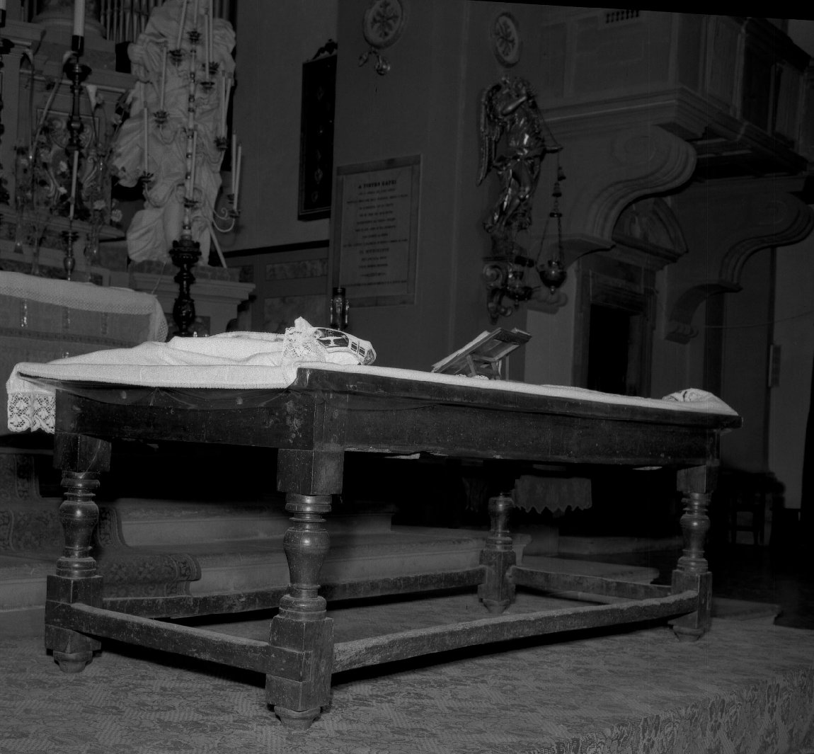 tavolo - bottega toscana (seconda metà sec. XVII)