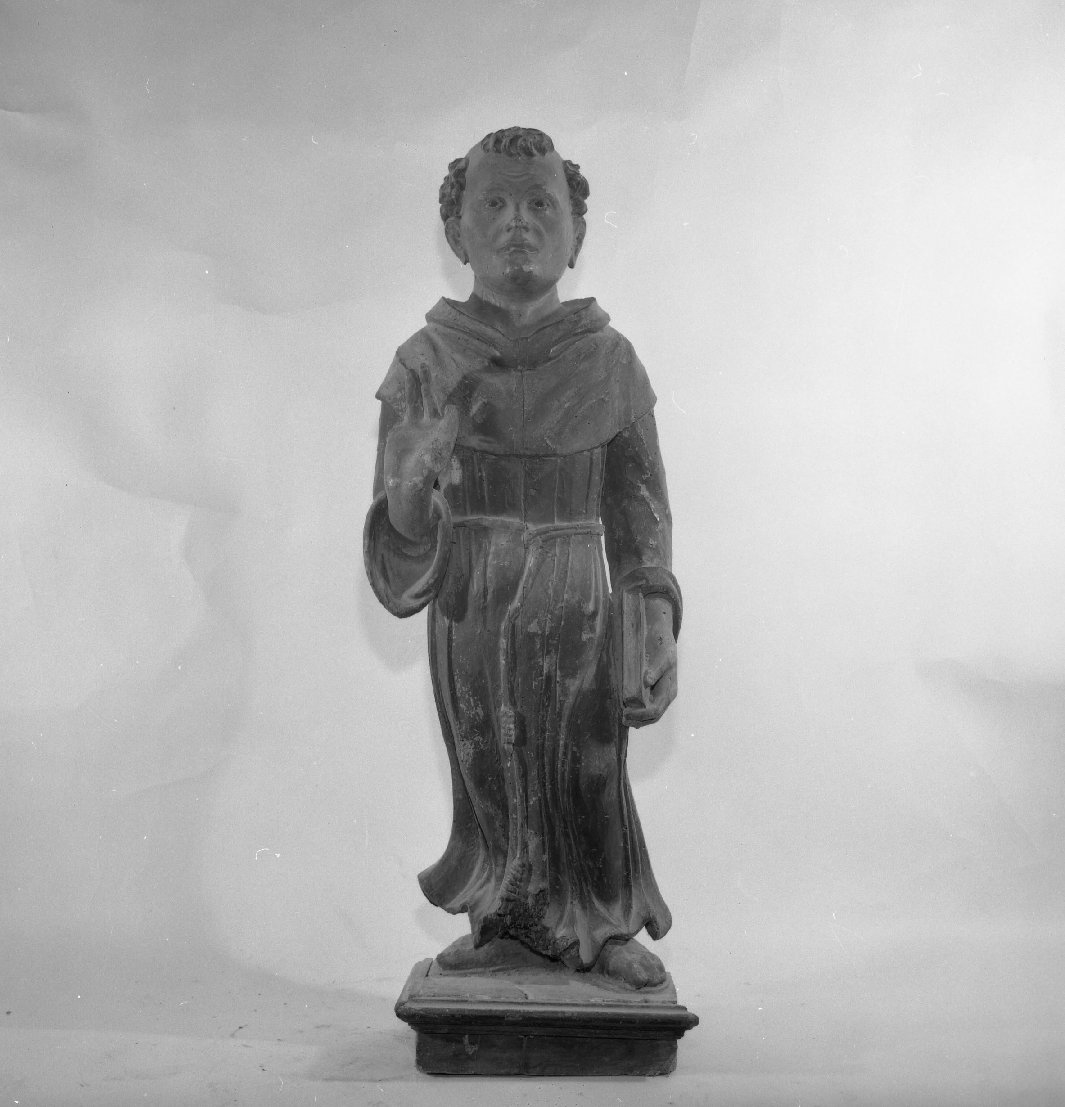 Sant'Antonio da Padova (statua) - bottega toscana (metà sec. XVII)