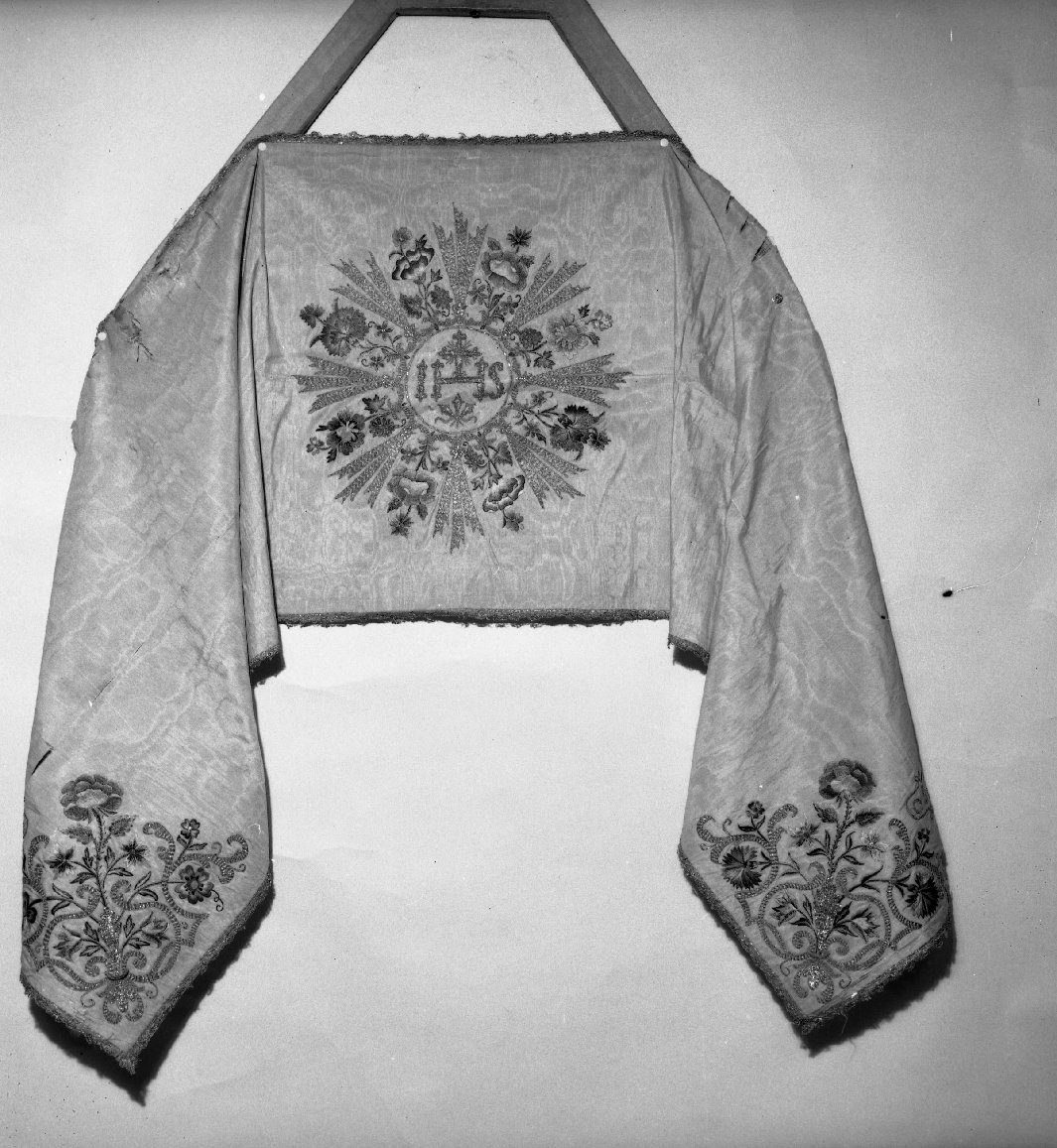 velo omerale - manifattura toscana (inizio sec. XIX)