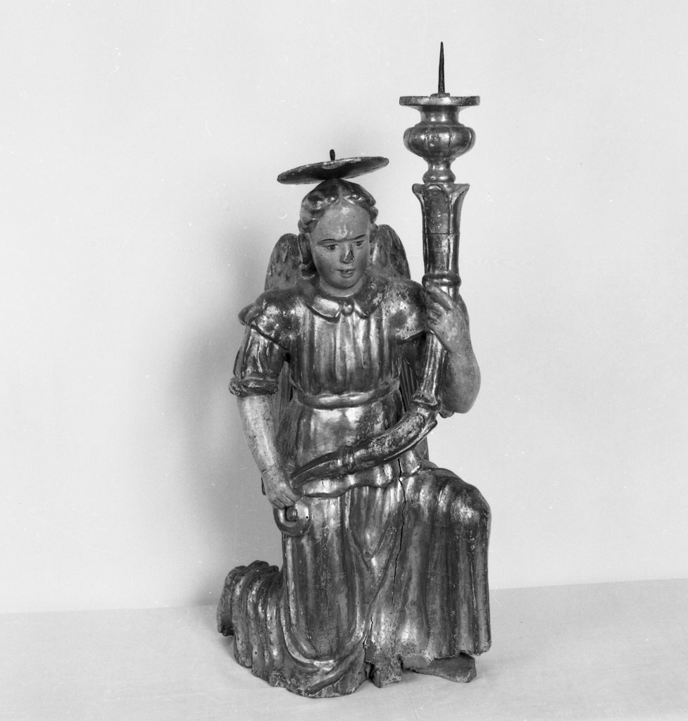 candelabro, elemento d'insieme - ambito toscano (seconda metà sec. XVI)