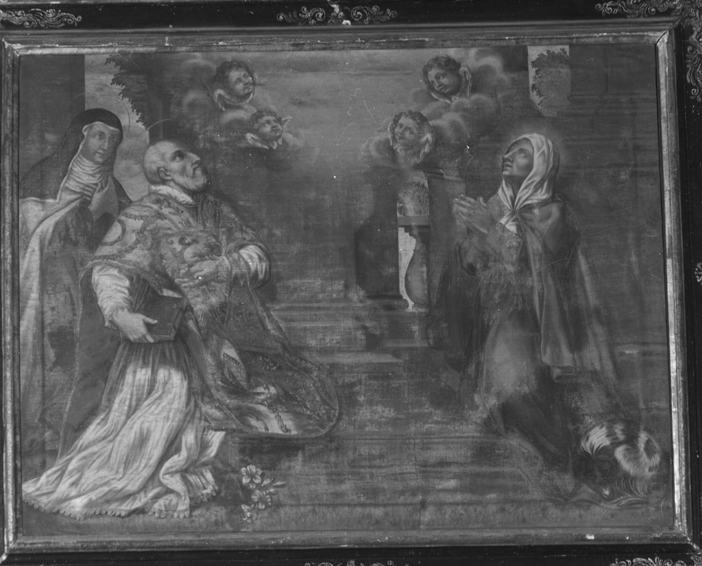 Santa Maria Maddalena dei Pazzi (dipinto, opera isolata) di Zabarelli Adriano detto Paladino (attribuito) (seconda metà sec. XVII)