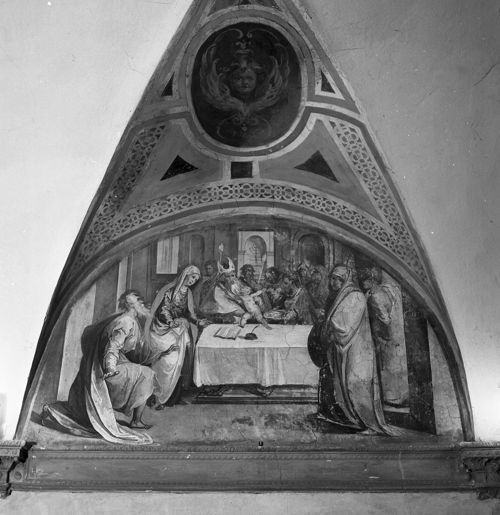 circoncisione di Gesù Bambino (dipinto) di Alberti Giovanni, Alberti Cherubino, Alberti Alessandro (sec. XVI)