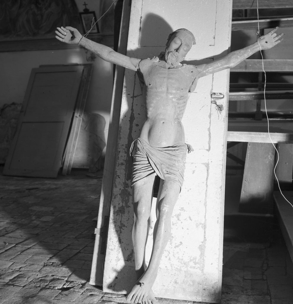 crocifisso - bottega toscana (fine/inizio secc. XV/ XVI)