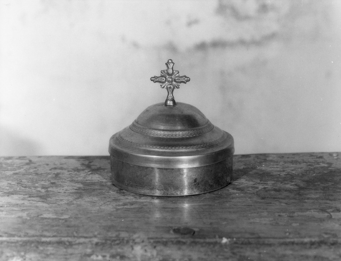 scatola per ostie - bottega toscana (metà sec. XIX)