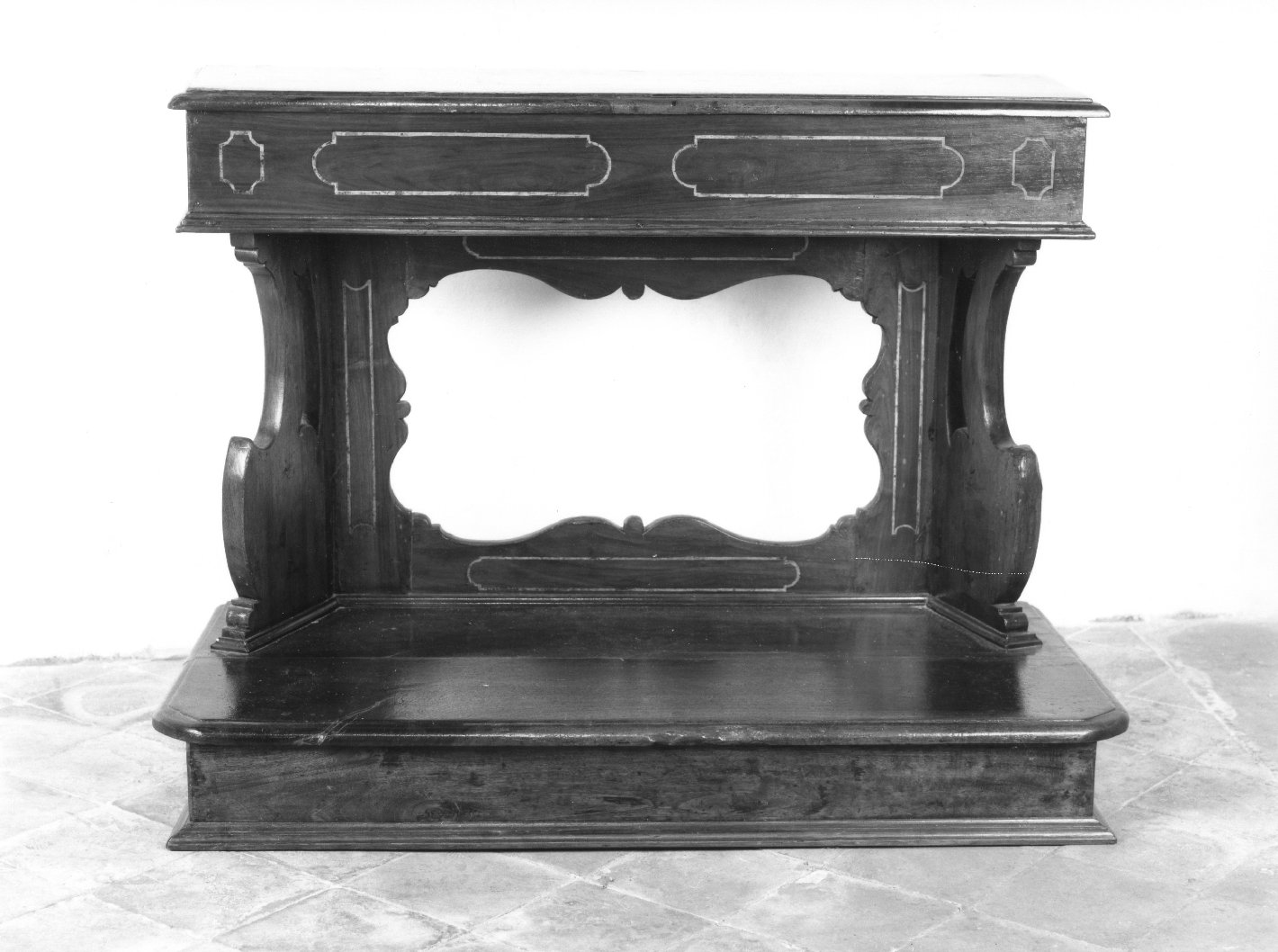 inginocchiatoio - bottega toscana (fine sec. XVIII)