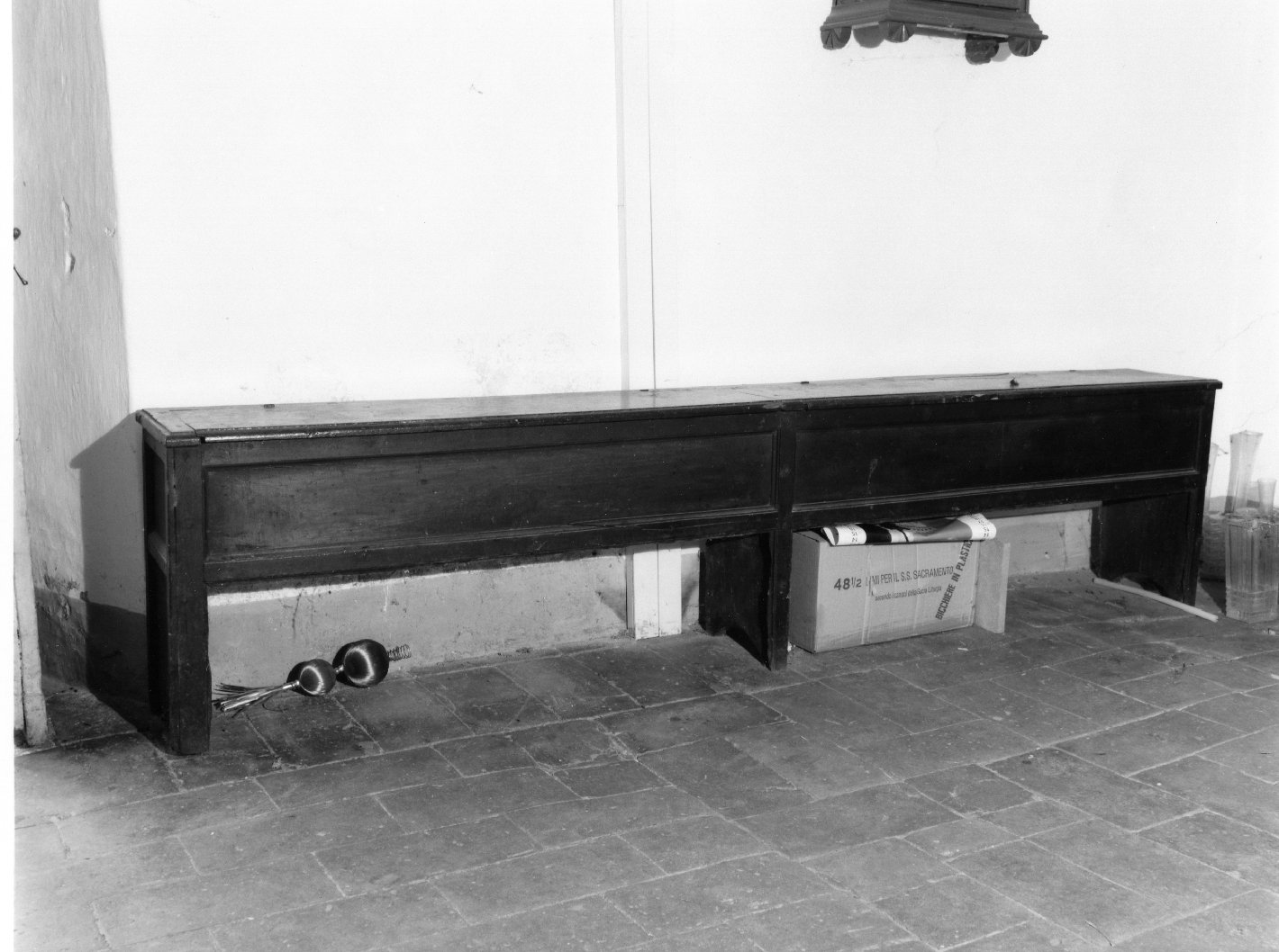 panca - bottega toscana (fine sec. XVIII)