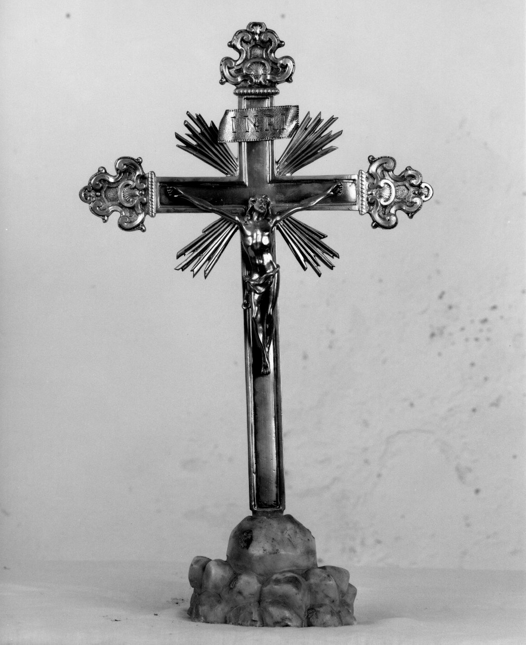 croce d'altare - bottega toscana (metà sec. XVIII)