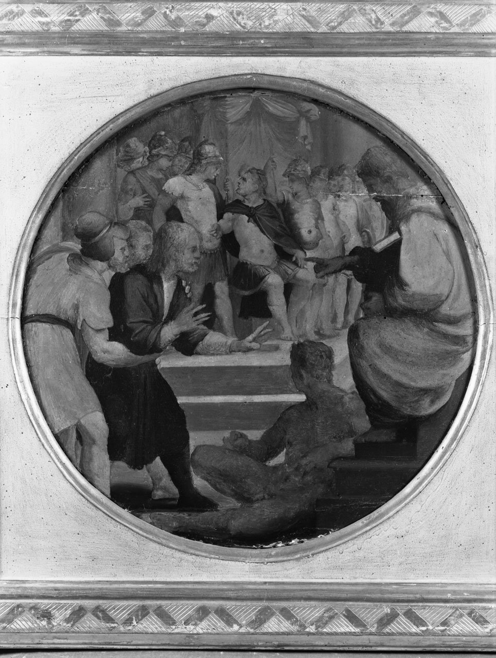 San Paolo parla ai Giudici (dipinto) di Bonaccorsi Pietro detto Perin del Vaga (terzo quarto sec. XVI)