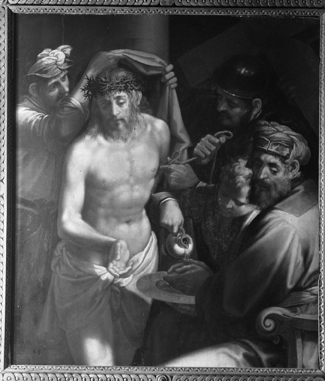 Ecce Homo (dipinto) di Lomi Aurelio (primo quarto sec. XVII)