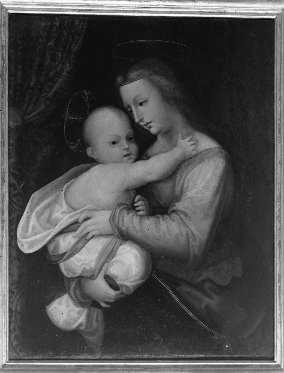 Madonna con Bambino (dipinto) di Paolino da Pistoia Fra (attribuito) (seconda metà sec. XVI)
