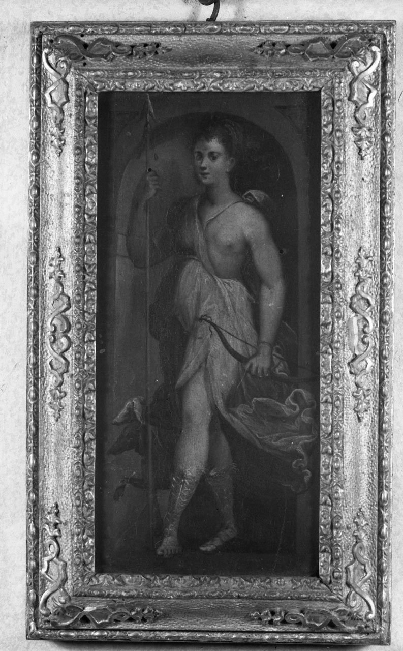 Diana cacciatrice (dipinto) di Zucchi Jacopo (attribuito) (ultimo quarto sec. XVI)