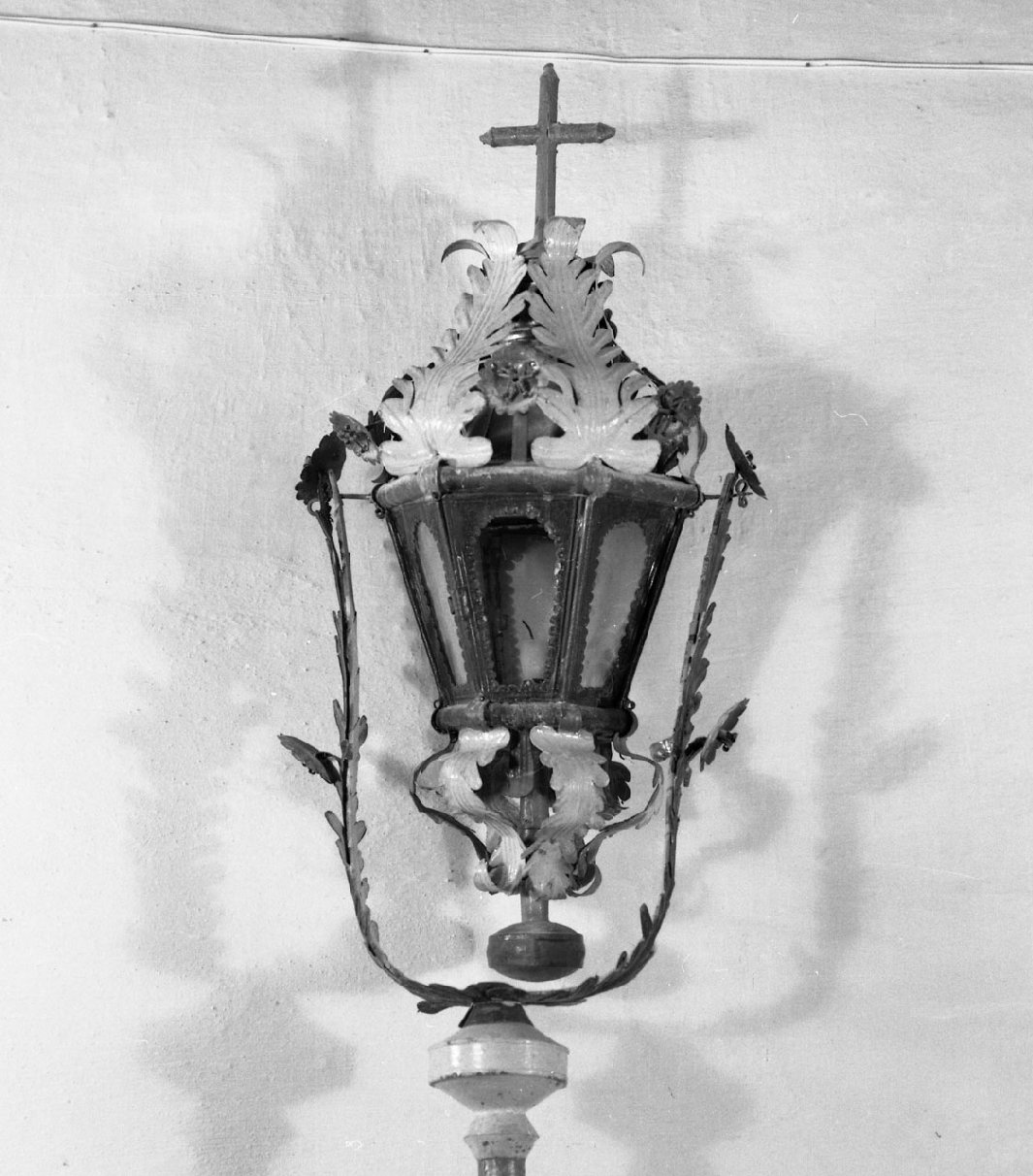 lanterna processionale, coppia - bottega Italia centro-settentrionale (sec. XIX)