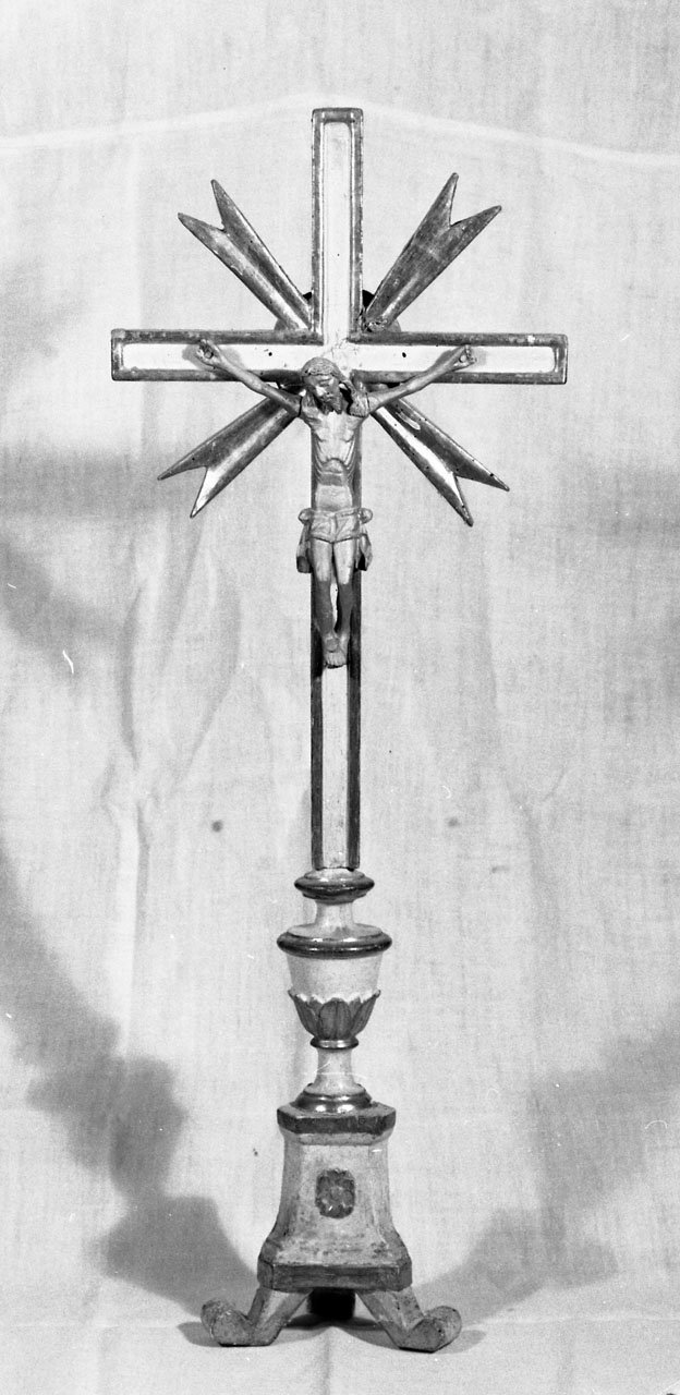 croce d'altare - bottega Italia centro-settentrionale (sec. XVIII)
