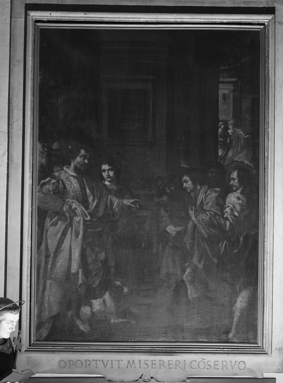 parabola dei talenti (dipinto) di Santini Bernardino (prima metà sec. XVII)