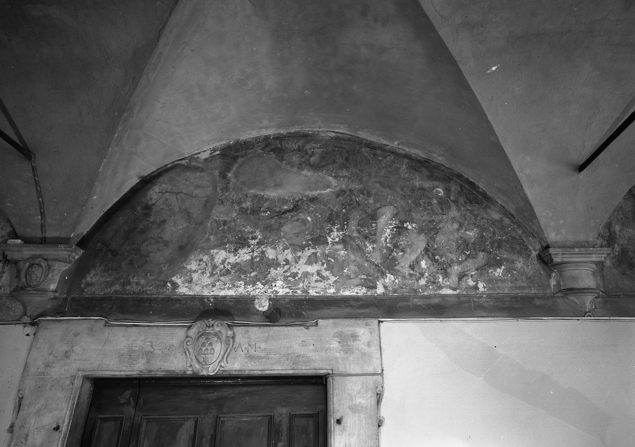 miracoli di S. Filippo Benizzi (dipinto) di Castelucci Salvi (cerchia) (sec. XVII)