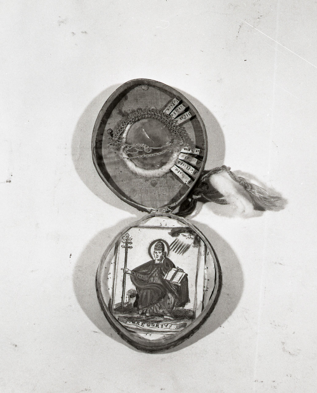 reliquiario a teca - bottega aretina (sec. XVIII)