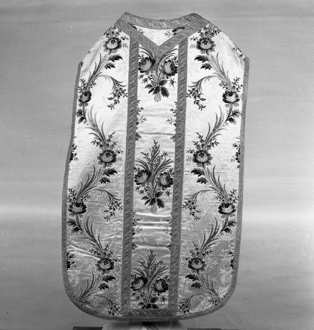 parato, elemento d'insieme - manifattura napoletana (sec. XIX)