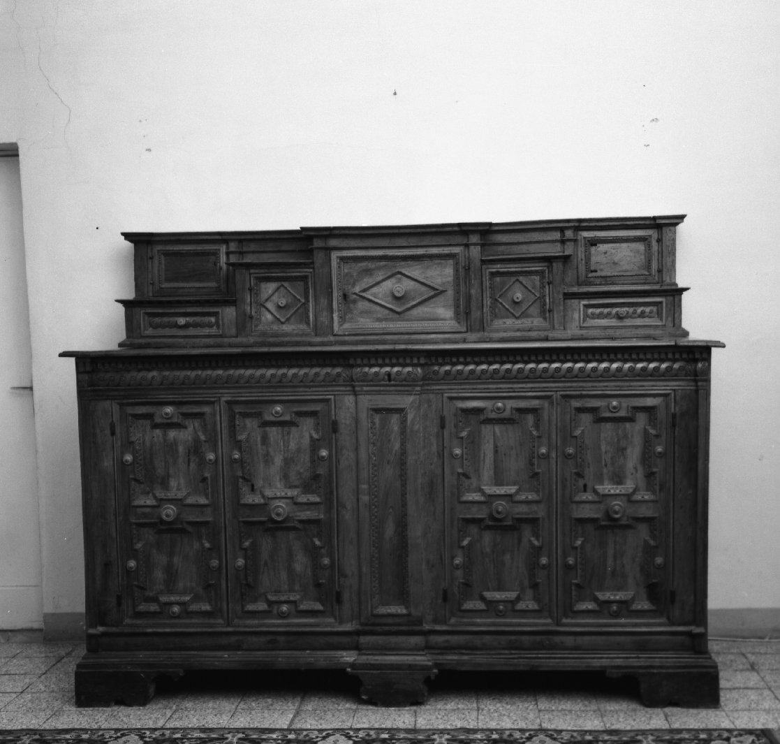 mobile da sacrestia - bottega toscana (inizio sec. XVII)