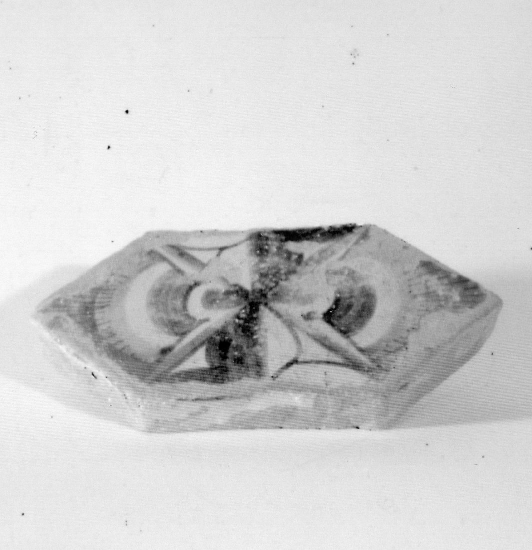 mattonella - bottega derutese (sec. XVI)