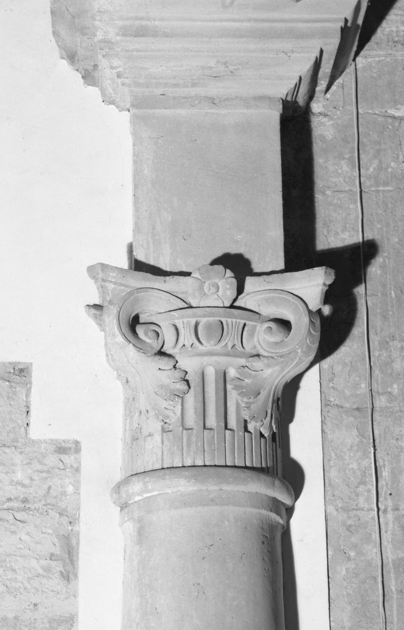 capitello, serie - bottega tosco-umbra (prima metà sec. XVI)