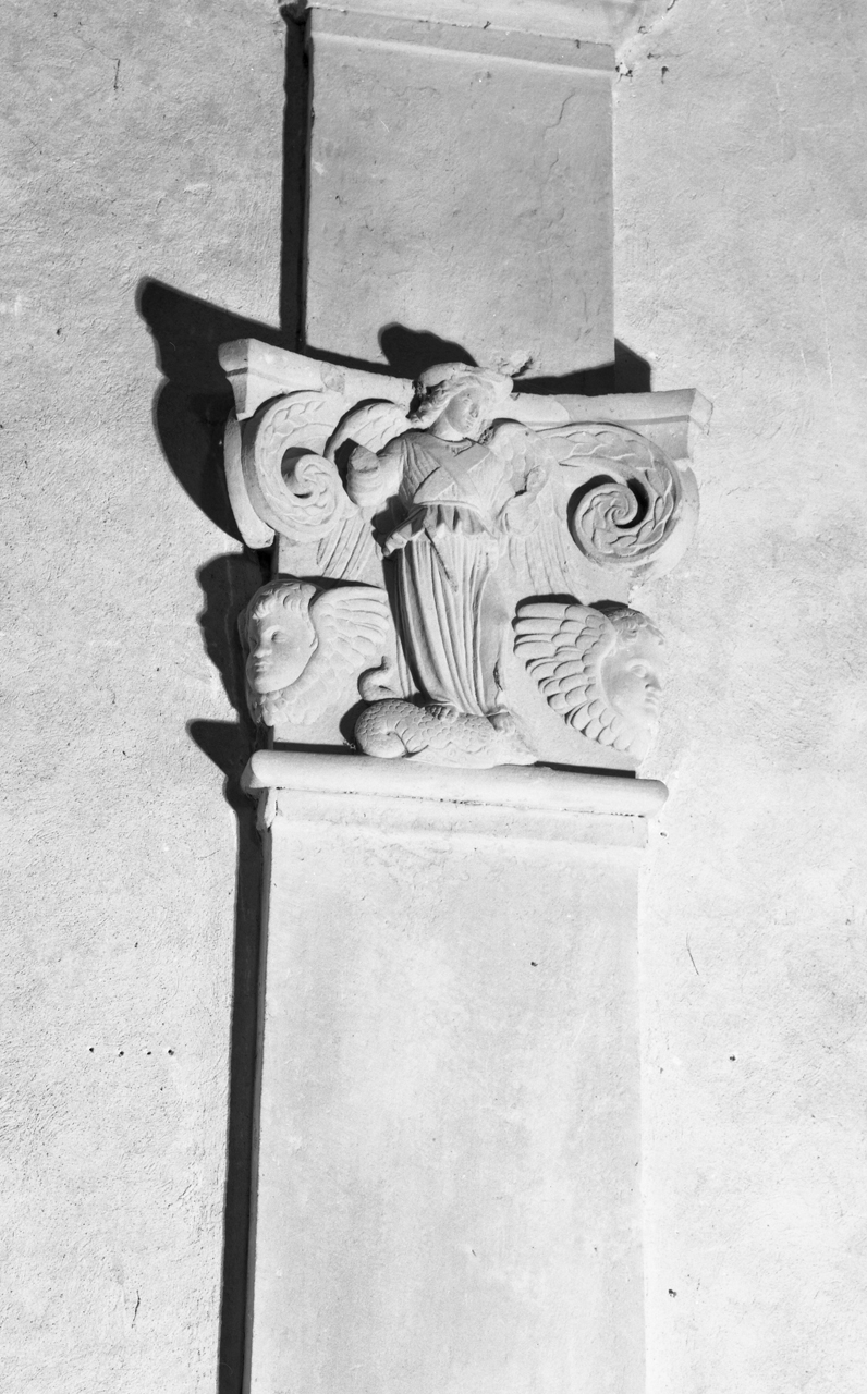 capitello - bottega tosco-umbra (prima metà sec. XVI)