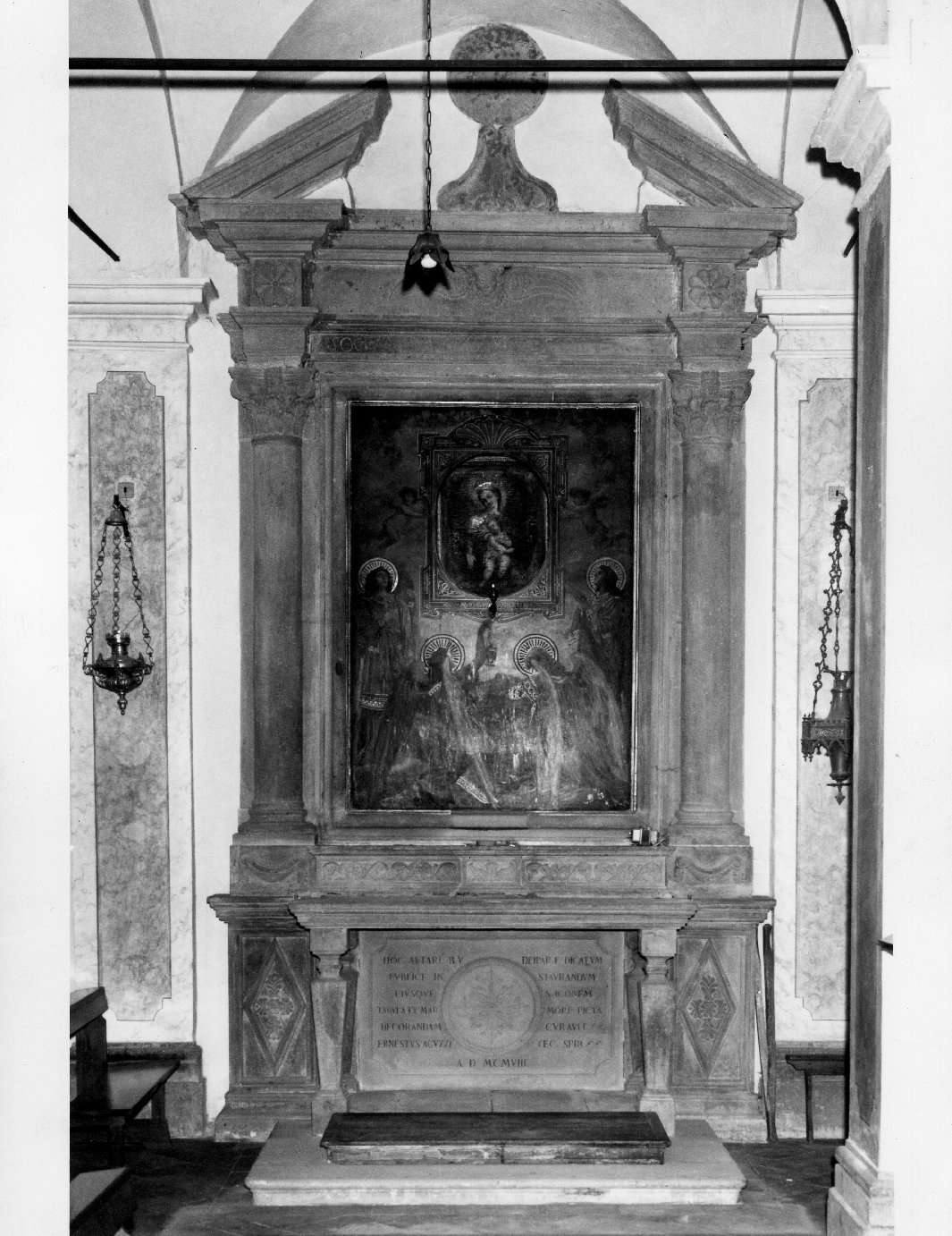 altare - bottega toscana (sec. XVIII)