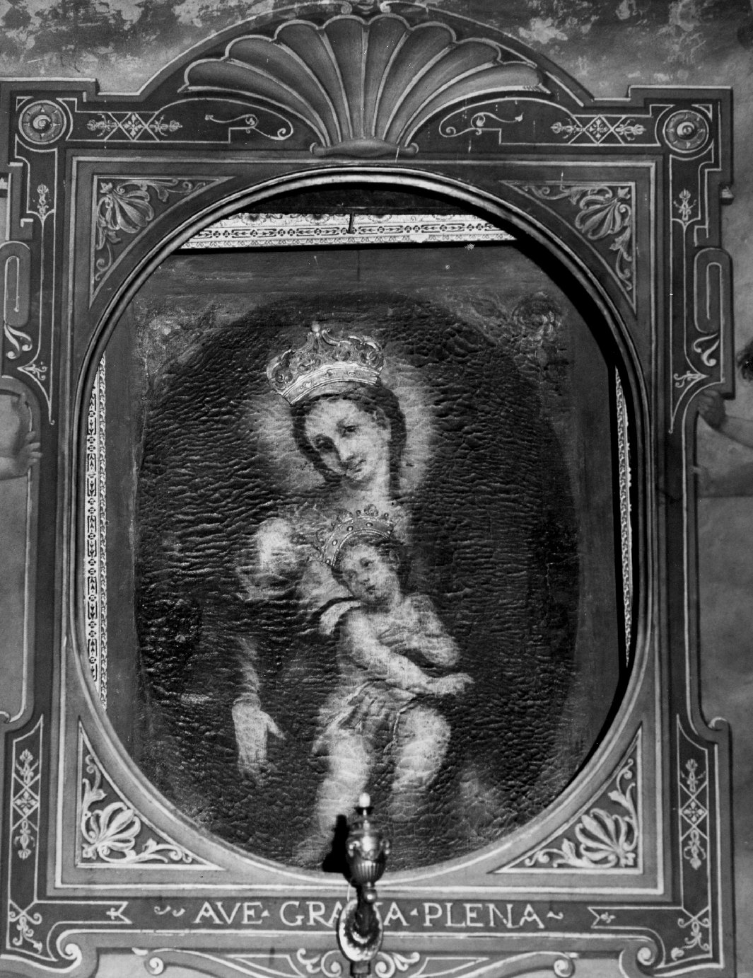 Madonna delle Grazie, Madonna con Bambino (dipinto) - ambito toscano (sec. XVII)
