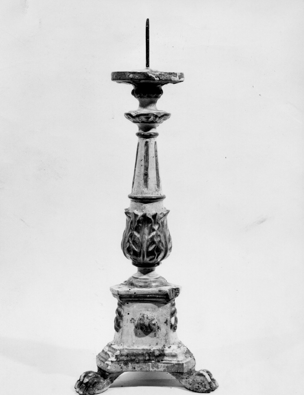 candeliere, serie - bottega toscana (sec. XVIII)