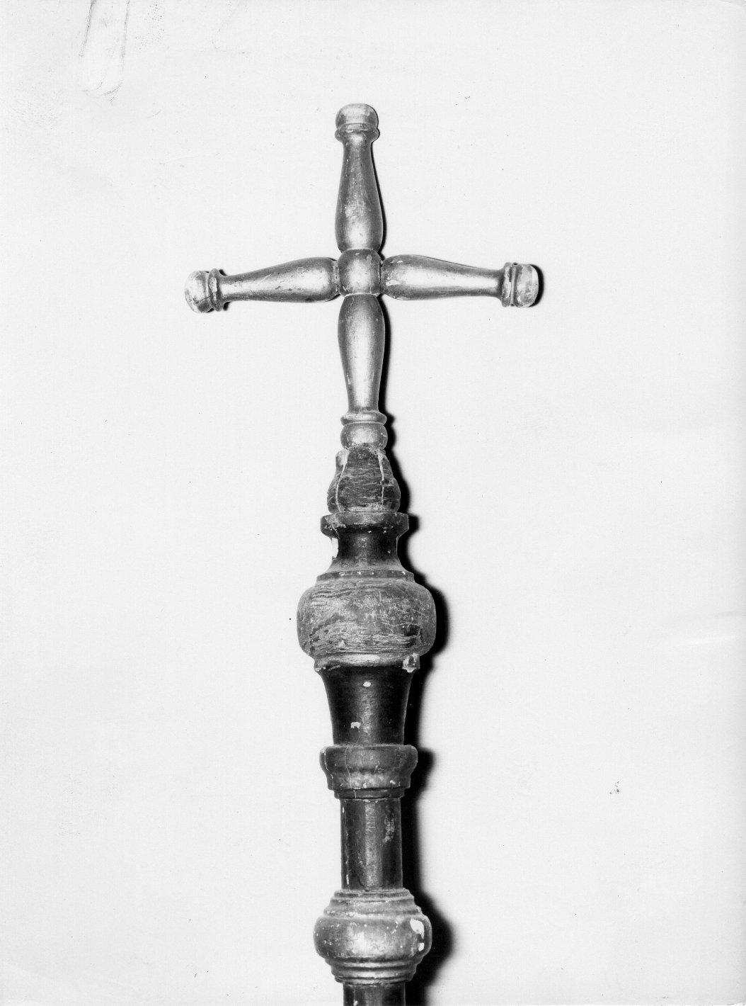 croce processionale - bottega toscana (sec. XIX)