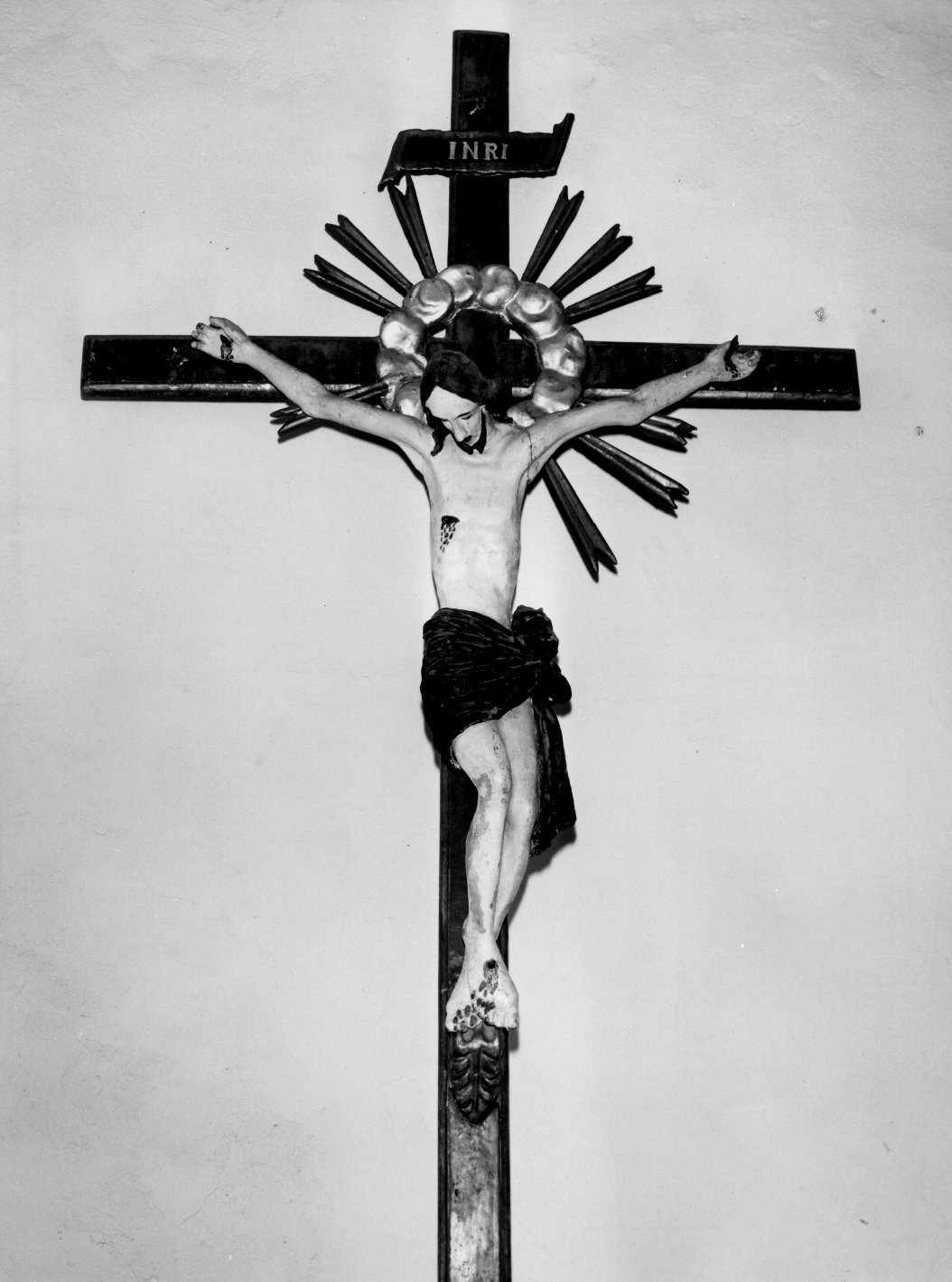 crocifisso - bottega toscana (sec. XVIII)