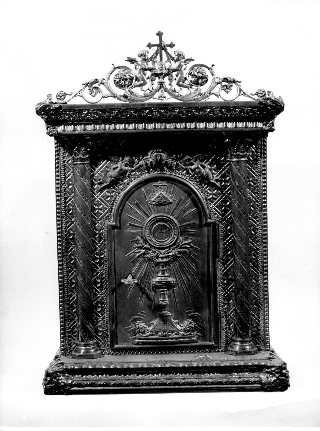 tabernacolo - bottega toscana (sec. XIX)