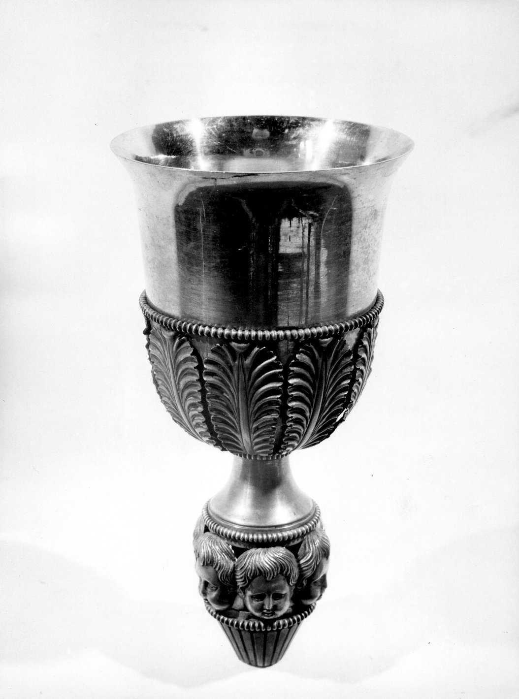 coppa di calice, elemento d'insieme - bottega toscana (prima metà sec. XX)