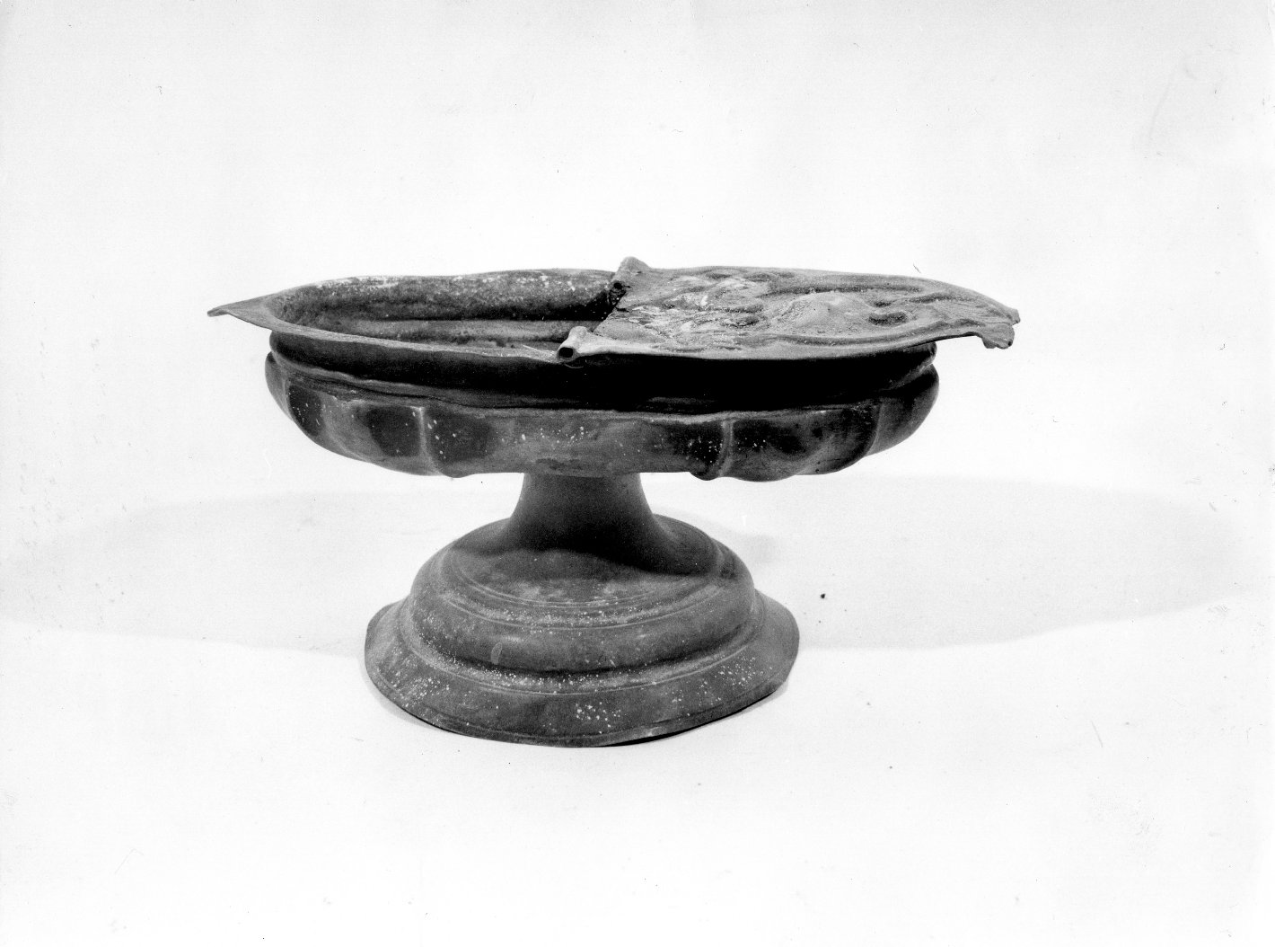 navicella portaincenso - bottega toscana (sec. XVIII)