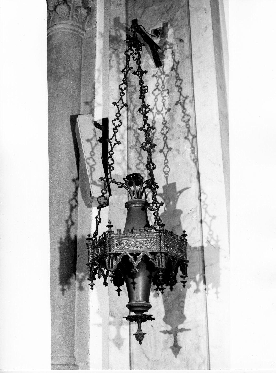 lampada pensile - bottega toscana (sec. XIX)