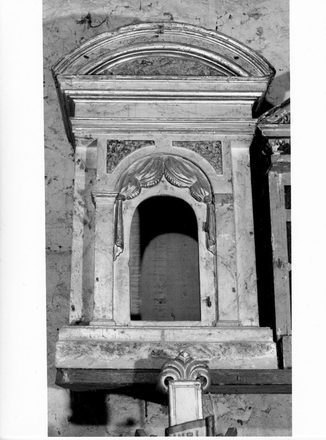 tabernacolo - bottega toscana (fine/inizio secc. XVIII/ XIX)