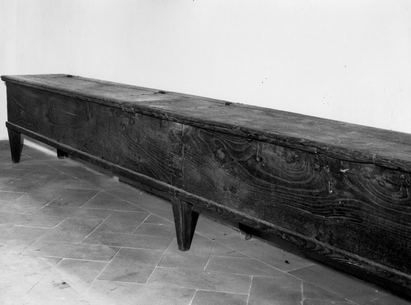 cassapanca - bottega toscana (sec. XIX)