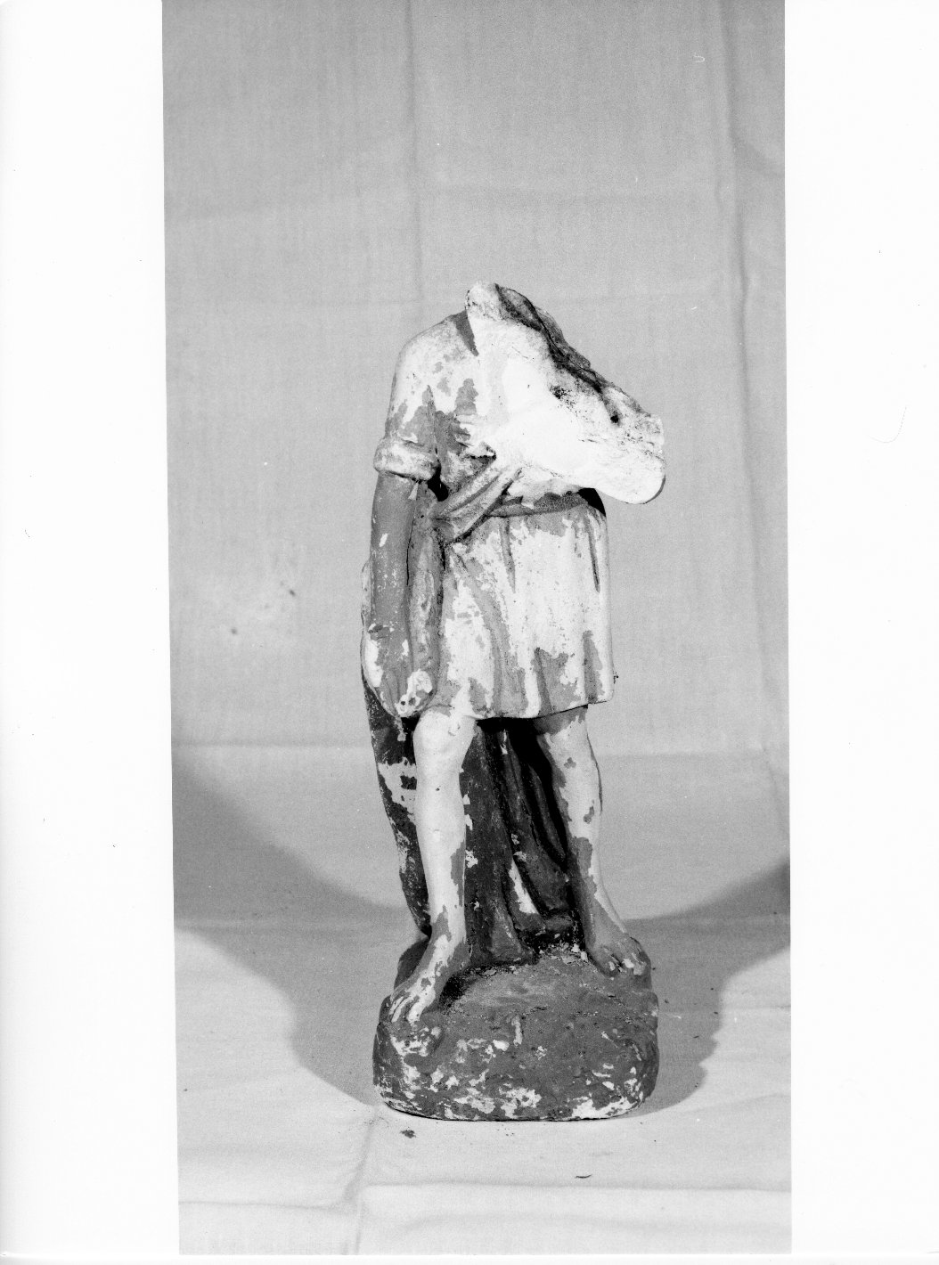 figura maschile (statuetta di presepio, elemento d'insieme) - bottega toscana (primo quarto sec. XX)