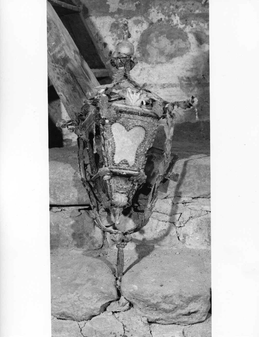 lanterna processionale, serie - bottega toscana (sec. XIX)