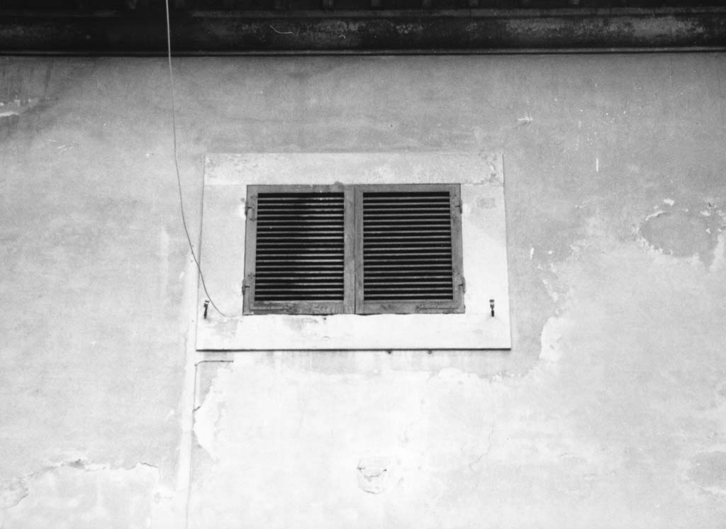 mostra di finestra, serie - bottega aretina (sec. XVIII)