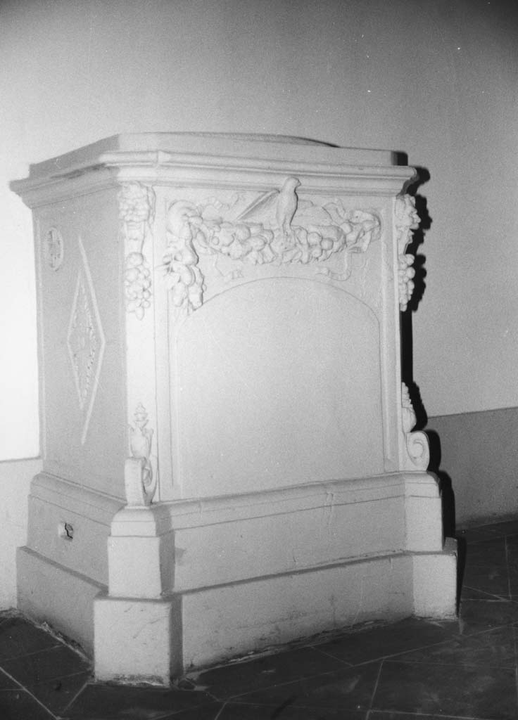 stufa - bottega aretina (sec. XIX)