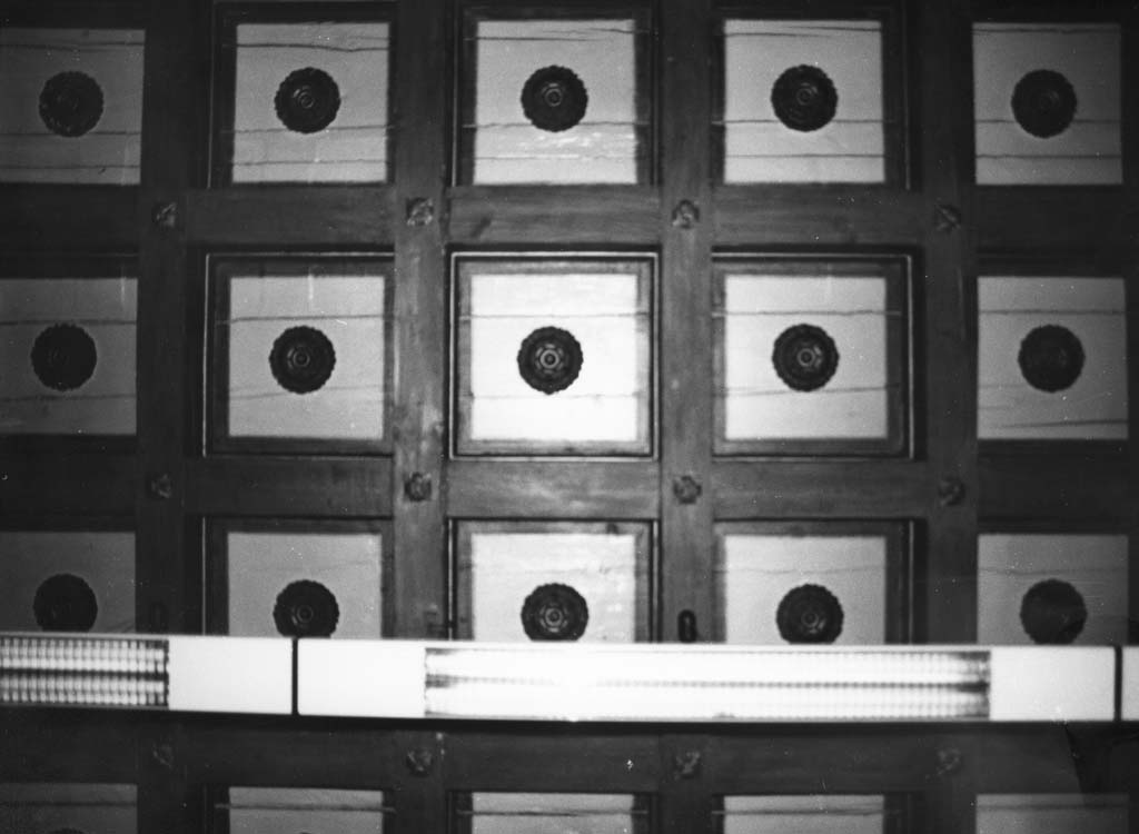 soffitto a cassettoni - bottega aretina (secc. XVIII/ XIX)