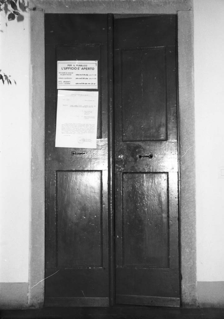 mostra di portale - bottega aretina (sec. XVIII)