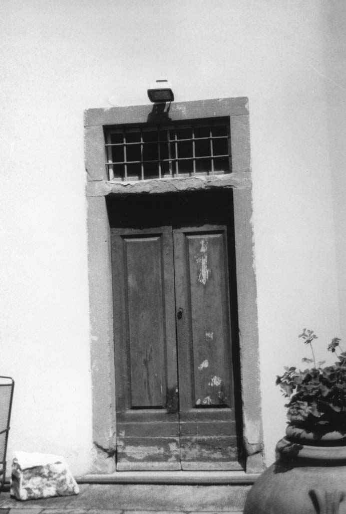 mostra di porta - bottega aretina (sec. XVIII)