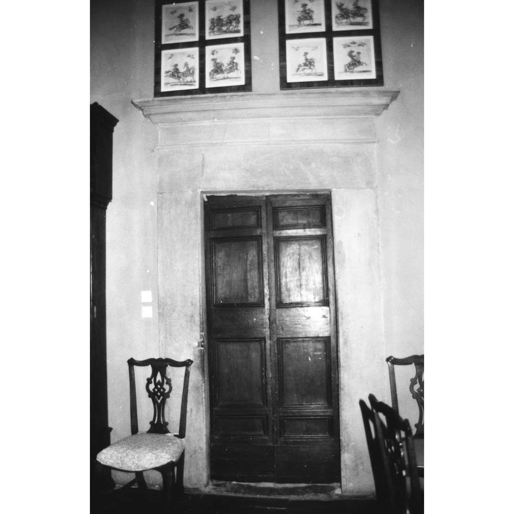 mostra di porta - bottega aretina (sec. XVI)