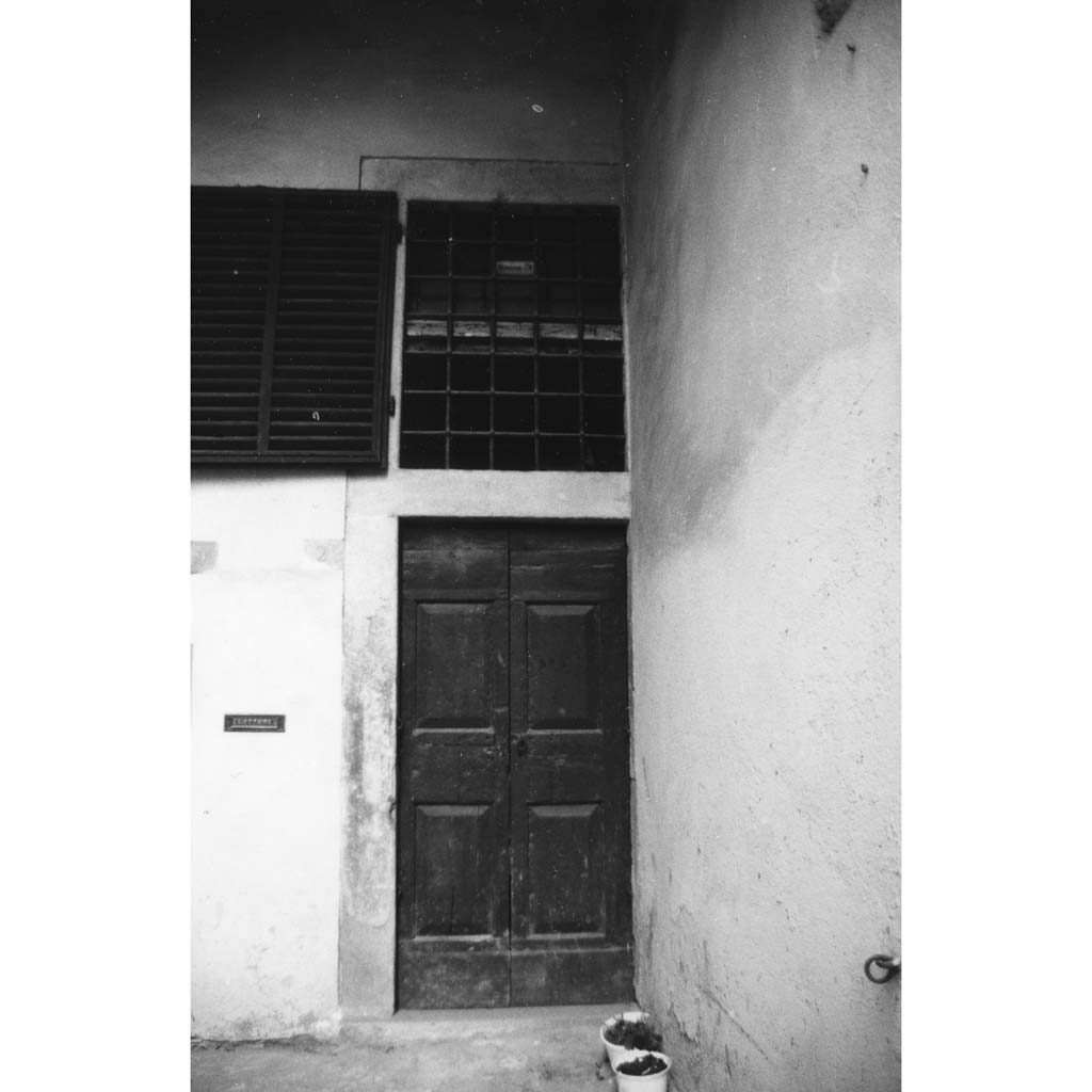 mostra di porta - bottega aretina (sec. XVIII)