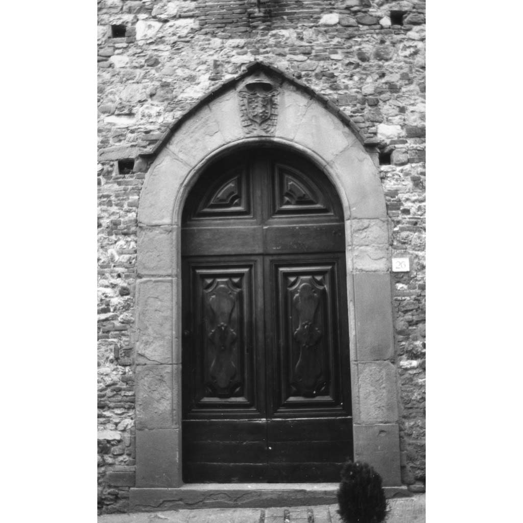 mostra di porta - bottega aretina (sec. XVI)