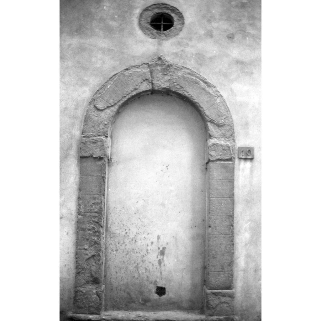 mostra di porta - bottega aretina (sec. XVII)