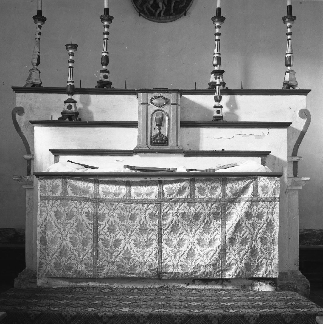 altare maggiore - bottega toscana (sec. XVIII)