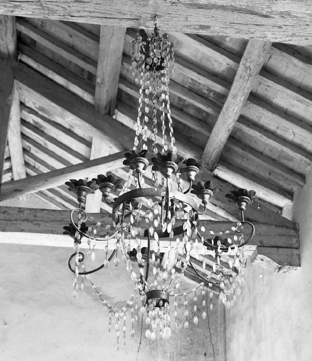 lampadario, coppia - bottega toscana (sec. XVIII)